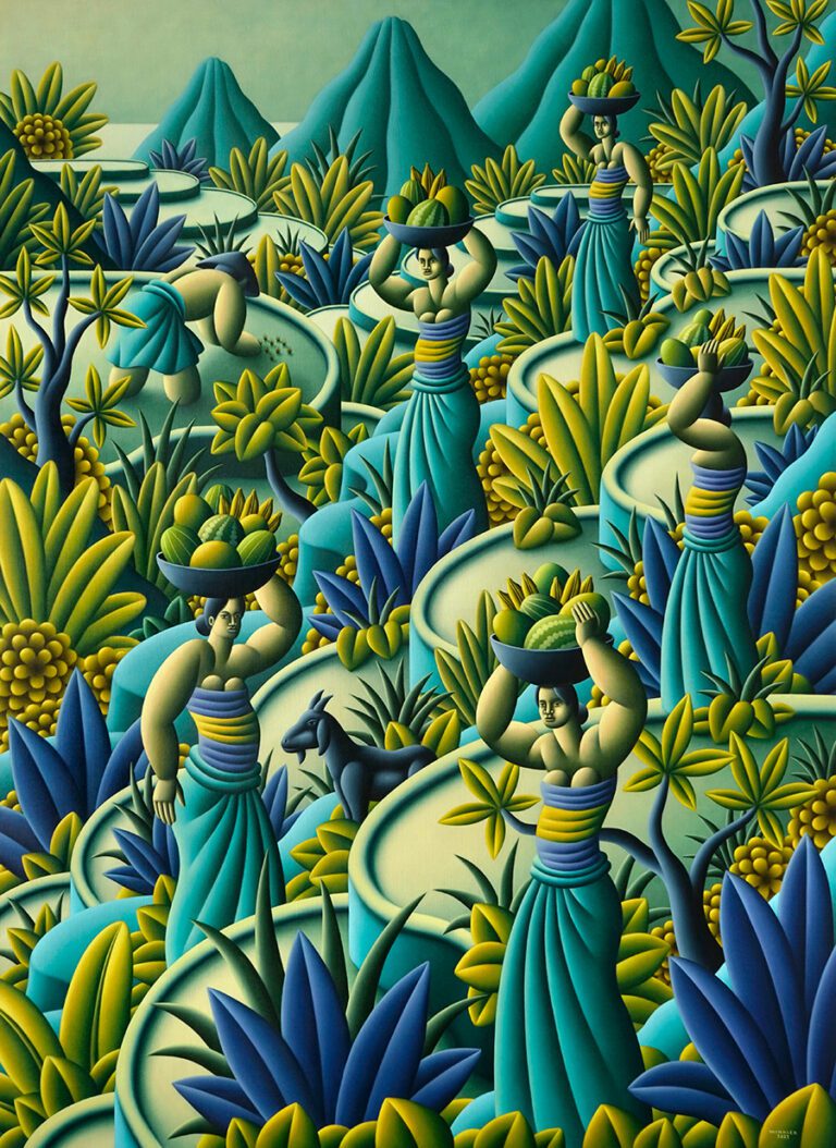 Goddess of the World, 200x145 cm, 2023, oil on canvas